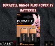 Duracell MN1604 Battries | Free Shipping All Over Europe